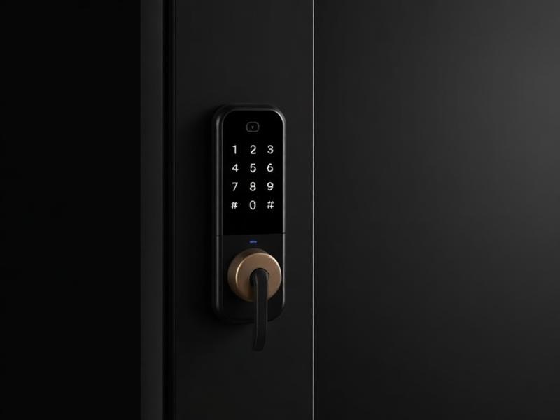 Digital keyless smart door lock with keypad